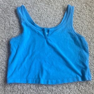 Wild Fable, light blue, crop top